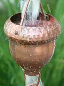 Acorn Copper Art Design Rain Chains