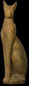 Art Deco Cat 24″