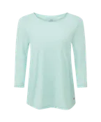 Asha 3 Quarter Sleeve Top - Light Mist