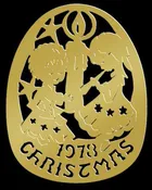 1978 Brass Biedermann Ornament