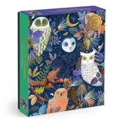 1000 Piece Owls At Dawn Foil Jigsaw Puzzle
