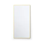 18" x 36" Shatterproof Wall Mount Metal Frame Mirror - FM1-1836