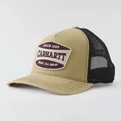 Carhartt Men's Canvas Mesh-Back Patch Cap