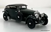 1930 Bentley 6 1/2 Litre Gurney Nutting Saloon Blue Train Special 1:43 Diecast Model Car by Minichamps
