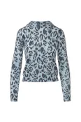Animal Print Crew