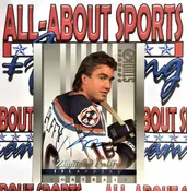 1997 DonRuss Zigmund Palffy Signed Trading Card #31 Authentic Autographed JSA- R2