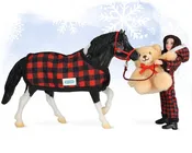 Breyer (Traditional) Cinders | 2024 Holiday Pony Playset