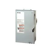 Eaton DG221URB Non-Fusible 30 amp 240Vac Outdoor Disconnect Safety Switch