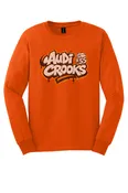 A.Crooks - Gildan® Ultra Cotton® Long Sleeve T-Shirt (Youth/Adult) | Orange AC Rope