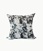 Artisan Designed Square Pillow in Grey by Goldie Home