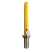 4″ x 36″ Removable Bollard – Powder Coated Yellow