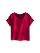 PJ Harlow Roxxy All Satin Tee