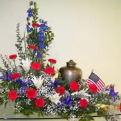 Patriotic Memorial ~ Flower A Day