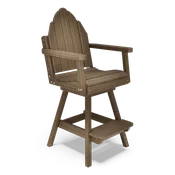 20" Adirondack Bar-Height Swivel-Flex Chair