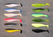 4" Non-Rigged Shads
