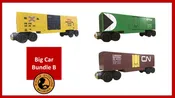 Big Car Set B - TTX Hi-Cube, Canadian Pacific Hi-Cube, CN Hi-Cube