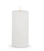 3.5 x 5” white pillar Candle
