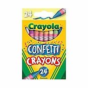Confetti Crayons 24 ct.