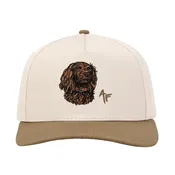 American Fetcher The Boykin Trucker Hat Cream/Brown Bill