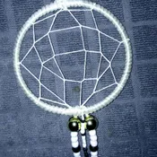 Baj Creationz Dreamcatcher: Winter Sparkle