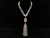 Rose Quartz & Tassel
 — Exquisite Jewelry