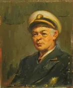 Boat captain with hat