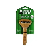 Bamboo Pet Products Groom Dematting Rake