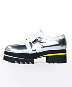 DAAN Silver Leather Loafer