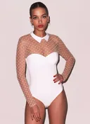 Collared Bodysuit