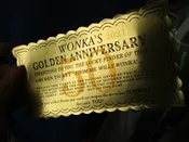 50th Anniversary Chocolate Factory Golden Ticket (classic)