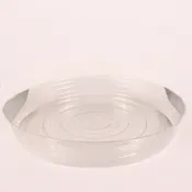 21" Clear Vinyl Plant Saucers