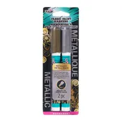 Tulip Bullet Tip Fabric Paint Markers Metallic Gold & Silver 2 Pack