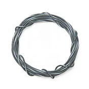 22 AWG Wire By-The-Foot: Grey/White Stripe