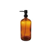 Amber Glass Dispenser