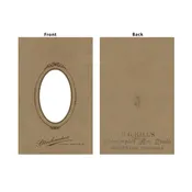 7gypsies Book Cover: Small Oval 3X5