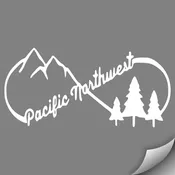 PNW Infinity Decal