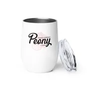 Wine tumbler — Hidden Springs Peony Farm