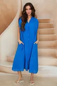 Bellina Crinkle Shirt Dress