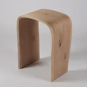 Arched Oak Stool