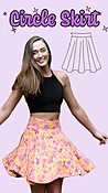 Circle Skirt PDF Sewing Pattern