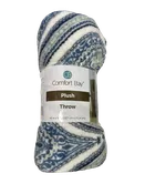 Comfort Bay Plush Throw Blanket