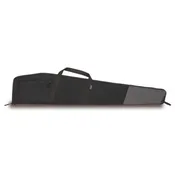 Allen Plata 50" Rifle Case - Scoped Rifle Storage with Thick Foam Padding, Accessory Pocket, Lockable Design, Black