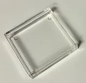 4" Square Acrylic Slide In Coasters