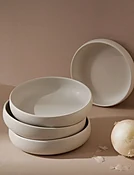 Stoneware Pasta/Salad Plate — SIMPLE