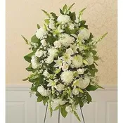 ALL-WHITE SYMPATHY STANDING SPRAY