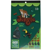 Jungle Craft Sticker Book Assortment, 600-Piece