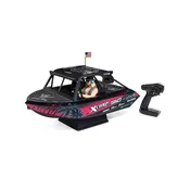 Pro Boat 1:6 24" Jetstream Jet Boat RTR RC Boat, Shreddy-Black&amp;Mojo-Orange