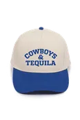 Cowboys & Tequila Two Tone Hat