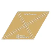 10" Kaffe Diamond With No Seam for ZIg Zag Quilt