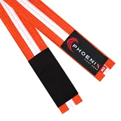 BJJ Belt - Orange/White